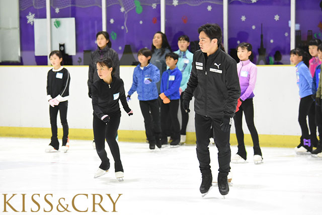 髙橋大輔選手と村元哉中選手が新潟でスケート教室を開催。髙橋選手「いいライバルがたくさん出てくれれば」