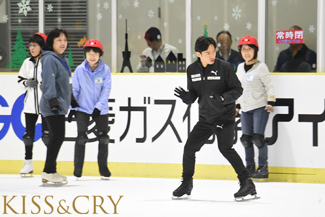 髙橋大輔選手と村元哉中選手が新潟でスケート教室を開催。髙橋選手「いいライバルがたくさん出てくれれば」