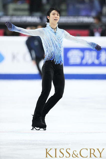 羽生結弦選手が4回転ルッツを含む4種5本の4回転ジャンプを着氷！「グランプリファイナル2019」フォトリポート！