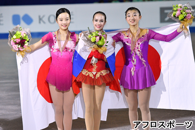 百花繚乱！世界ジュニア選手権で本田真凜選手が銀メダル！ 坂本花織選手が3位、白岩優奈選手が5位入賞！