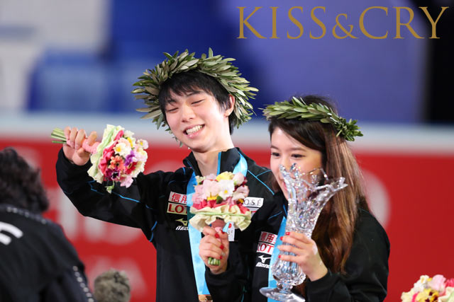 羽生結弦選手「一番上にみんなで上がれて、本当にうれしい」　世界フィギュアスケート国別対抗戦で日本が3大会ぶり2度目の世界一に！