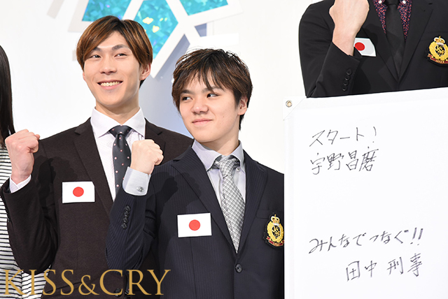 【宇野昌磨選手＆田中刑事選手の囲み取材を全文掲載】国別対抗戦2019日本代表発表会リポート！