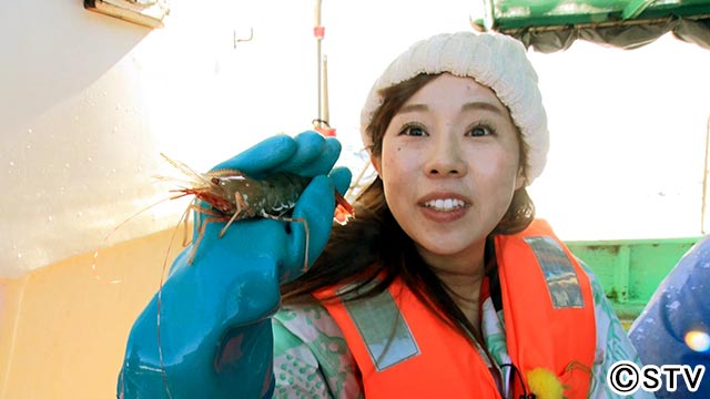 馬場ももこが北の甘エビ漁に挑戦！ 涙を流した「極限めし」とは？