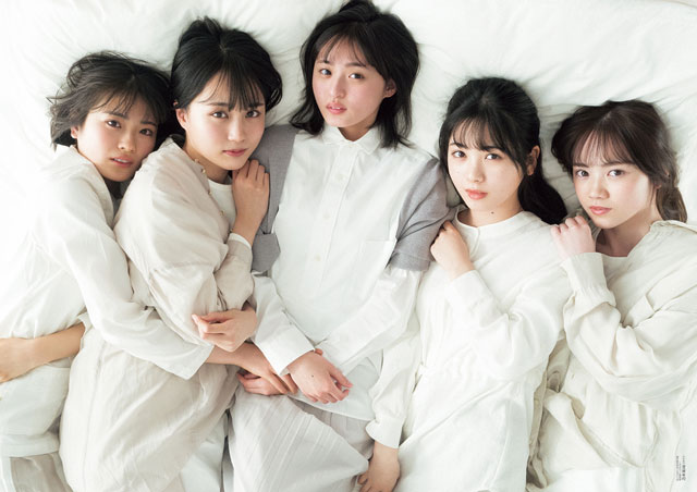 乃木坂46・4期生選抜メンバー5人が「B.L.T. 2021年3月号」に登場！