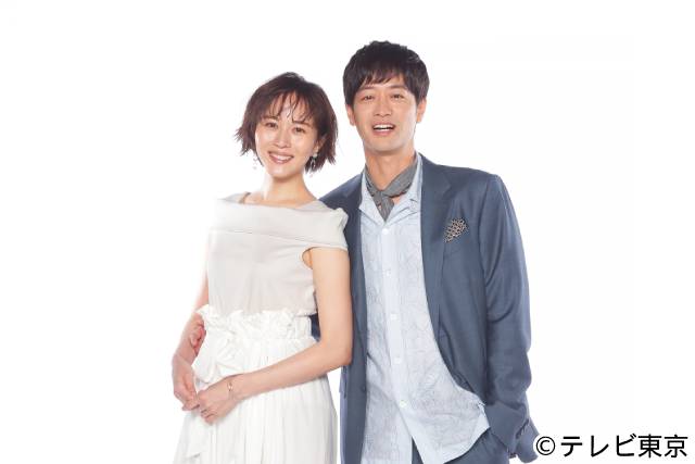 比嘉愛未＆竹財輝之助が語る「にぶんのいち夫婦」の注目ポイントは… “竹財さんのバックハグ”＆“見たことのない比嘉さん”