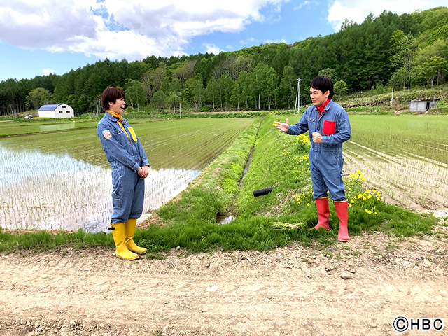 森崎博之、北海道で田植えに挑戦！ 若き生産者から極意を学ぶ