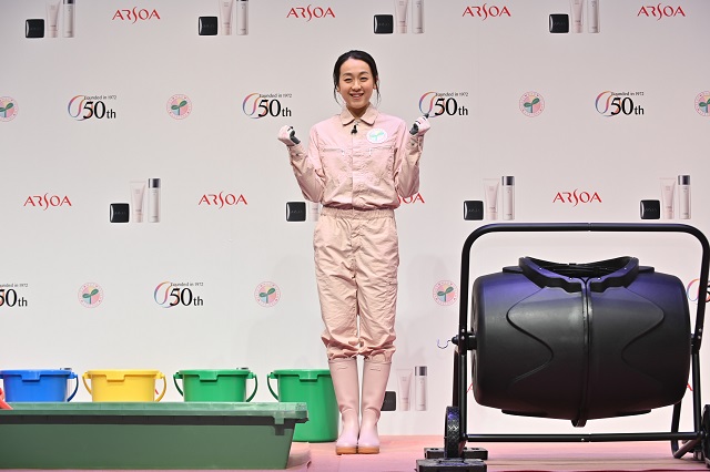 浅田真央が「アルソア ドリーム プロジェクト」スタートセレモニーに登場！「自給自足の生活をしたいです」