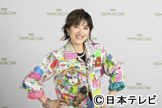 「THE MUSIC DAY 2021」荻野目洋子、気心の知れたDA PUMPと「ダンシング・ヒーロー」の競演に大満足！