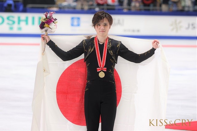 宇野昌磨が「NHK杯2021」で優勝「もっともっと、もっと上を目指して走り続けたい」。山本草太、三浦佳生も健闘！