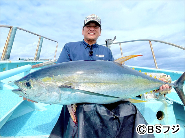 釣りに魅了される“大魔神”佐々木主浩、宮古島で巨大回遊魚に挑む！