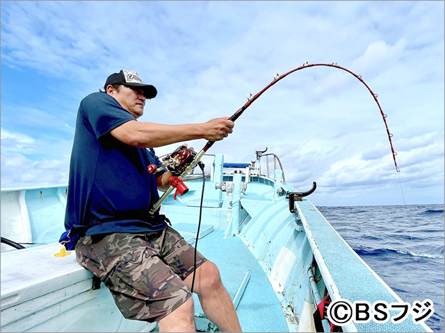 釣りに魅了される“大魔神”佐々木主浩、宮古島で巨大回遊魚に挑む！