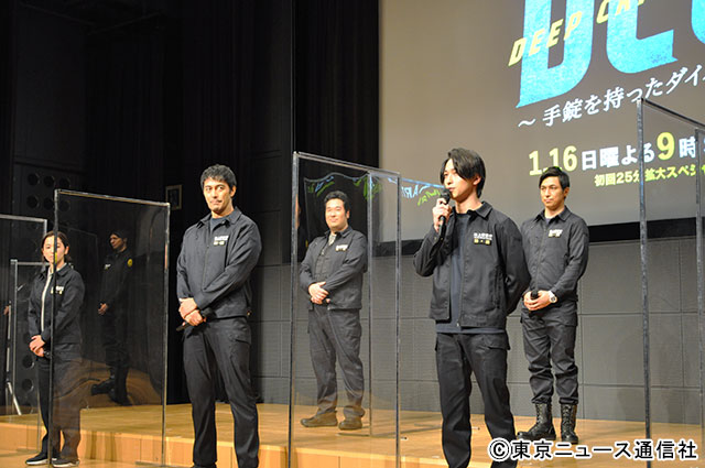 阿部寛、「DCU」で共演の横浜流星＆高橋光臣に対抗心!?「『テルマエ・ロマエ』以来、ひそかに鍛えてました」