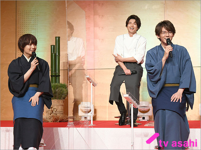 小瀧望主演「鹿楓堂よついろ日和」は男子校モード。後輩・大西流星を「調教しました（笑）」