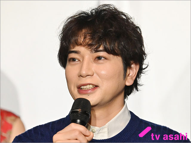 松本潤、“高校の後輩”との夫婦役に「上戸彩さんの尻に敷かれることなんてなかなかないので、うれしいです」