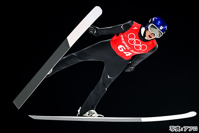 北京オリンピック2022 ノルディックスキージャンプ／写真：アフロ