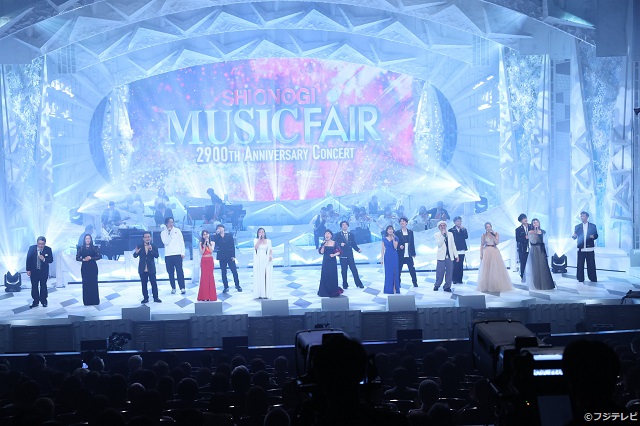 3月26日放送「MUSIC FAIR」でコブクロ×NEWSが「桜」をコラボ！ 2900回記念コンサート最終夜