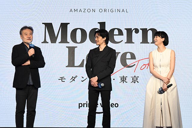 黒沢清監督、池松壮亮、水川あさみ／PRIME VIDEO PREZENTS JAPAN