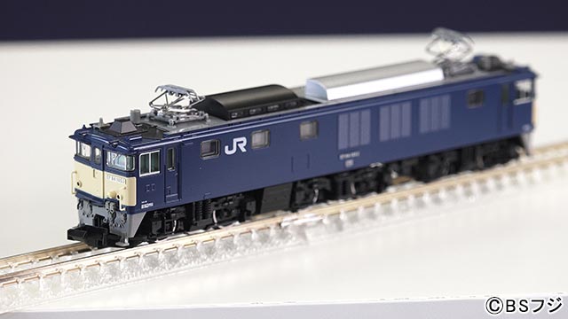 直流型電気機関車「EF64」模型「ミッドナイト★トレ活」