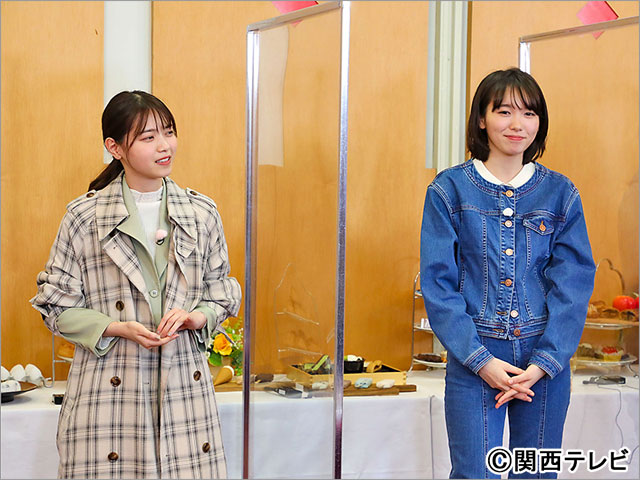 西野七瀬＆飯豊まりえ、つるつる滑るそばのせいろに大苦戦!?