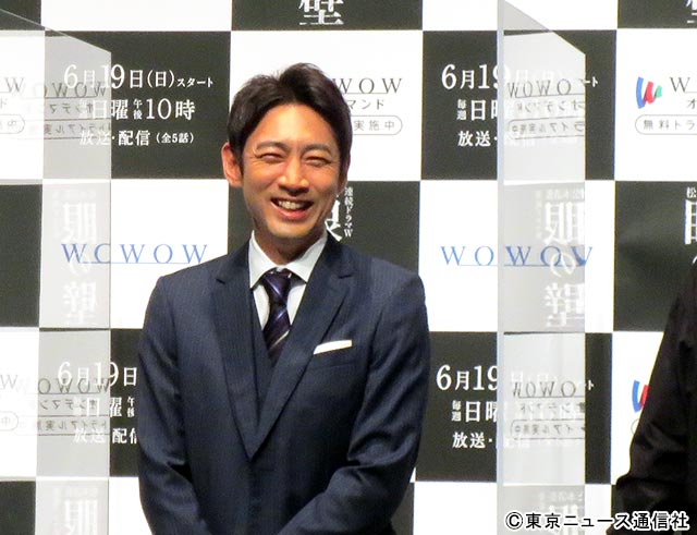 小泉孝太郎、松本清張原作ドラマ「眼の壁」で「親友役の上地雄輔の存在に救われた」