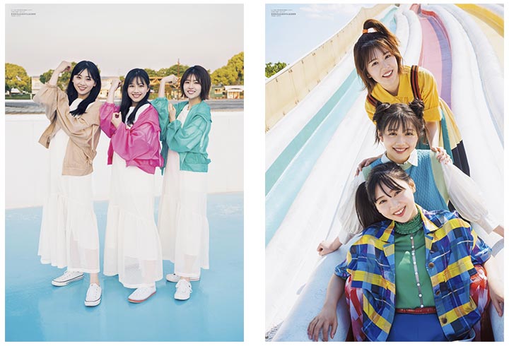 「B.L.T. 7月号」表紙公開！ 日向坂46・富田鈴花、松田好花、渡邉美穂“ごりごりドーナッツ・フォーエバー”