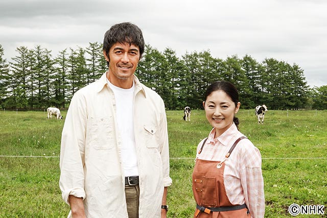 阿部寛＆常盤貴子／特集ドラマ「続 遙かなる山の呼び声」取材会