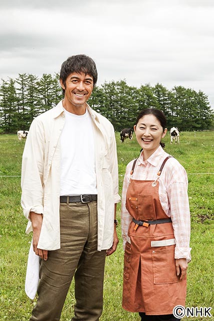 阿部寛＆常盤貴子／特集ドラマ「続 遙かなる山の呼び声」取材会