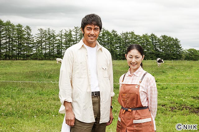 阿部寛＆常盤貴子／特集ドラマ「続 遙かなる山の呼び声」取材会