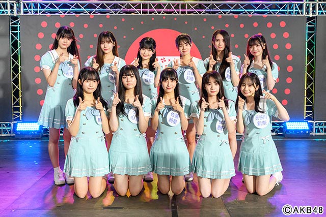 AKB48の17期研究生がサマステ!!