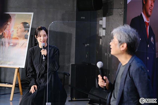 真飛聖＆朝原雄三／特集ドラマ「続 遙かなる山の呼び声」完成試写会＆会見