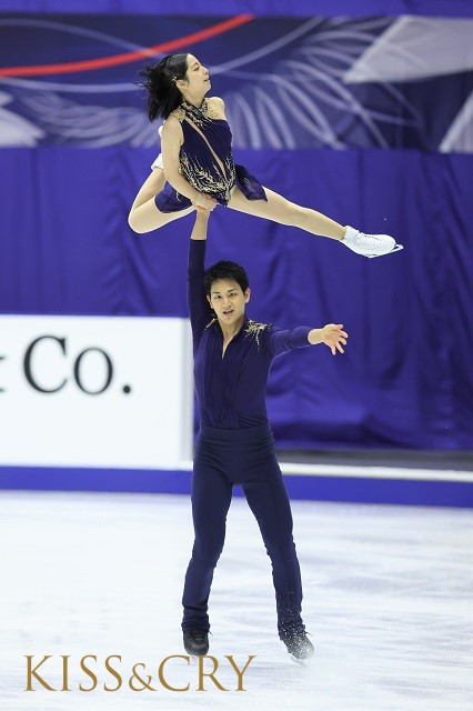 【NHK杯2022 リポート②】ペア・三浦璃来＆木原龍一が今季世界最高得点で完全優勝！ アイスダンスは村元哉中＆髙橋大輔が6位