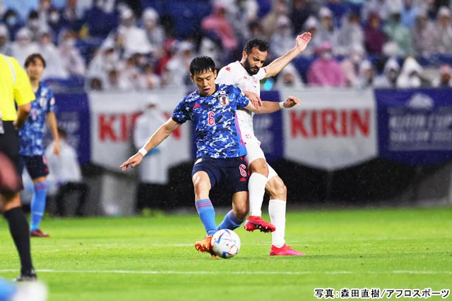 遠藤航（サッカー日本代表） 写真：森田直樹/アフロスポーツ