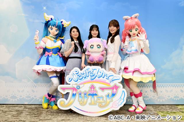 20周年を迎えたシリーズ最新作「ひろがるスカイ！プリキュア」会見に関根明良、加隈亜衣、古賀葵が登場！ サプライズ発表も