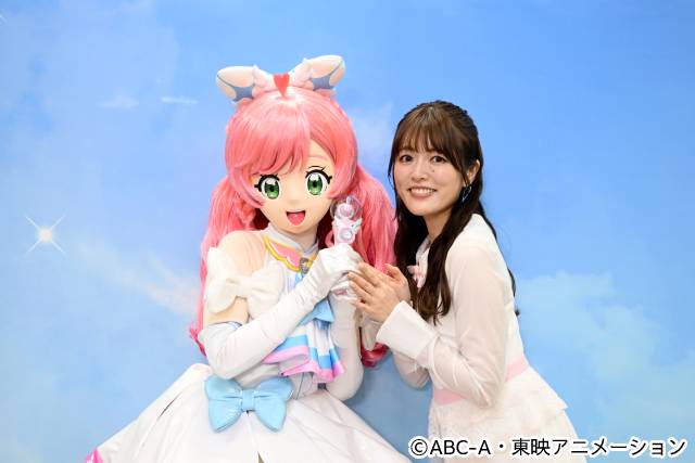 20周年を迎えたシリーズ最新作「ひろがるスカイ！プリキュア」会見に関根明良、加隈亜衣、古賀葵が登場！ サプライズ発表も