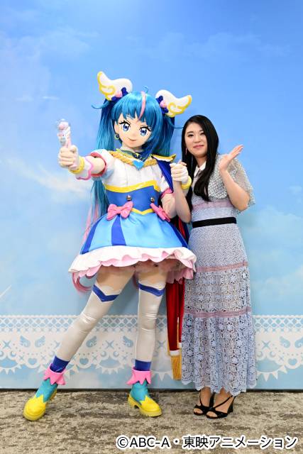 20周年を迎えたシリーズ最新作「ひろがるスカイ！プリキュア」会見に関根明良、加隈亜衣、古賀葵が登場！ サプライズ発表も