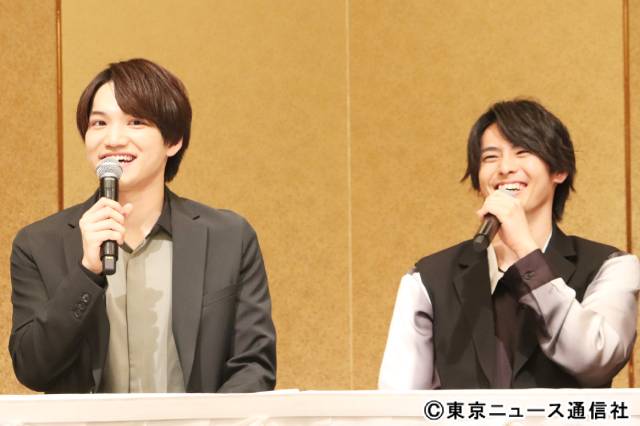 三浦宏規、高野洸、小関裕太、牧島輝が取材会に登壇！ 博多座四月公演は舞台「キングダム」。目指すは“博多座統一”