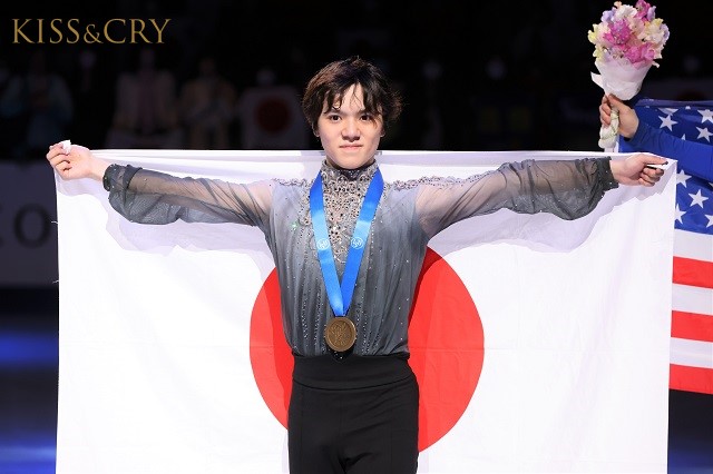 【世界選手権2023】宇野昌磨が連覇達成！「期待通りの結果を出すことができた」。友野一希、山本草太も健闘