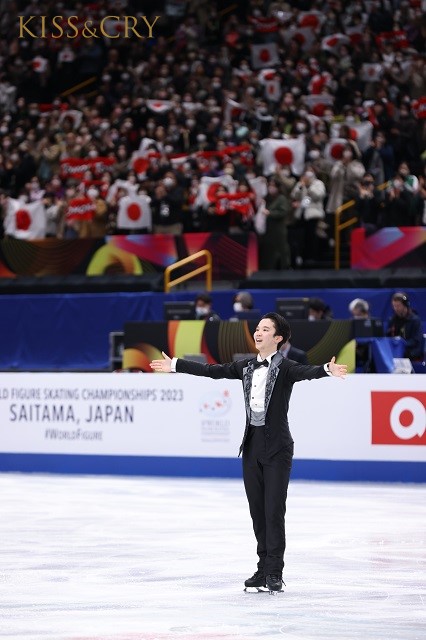 【世界選手権2023】宇野昌磨が連覇達成！「期待通りの結果を出すことができた」。友野一希、山本草太も健闘