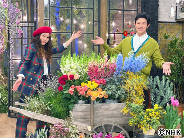 鈴木亮平＆JUJUの「せかほし」春のSP！ 花のトレンド最前線・イギリスで“幸せの花束をめぐる旅”