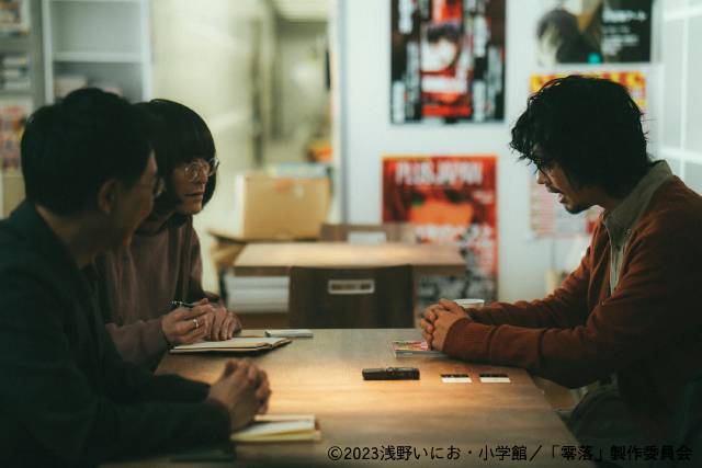 映画「零落」主演・斎藤工＆主題歌を担当した志磨遼平がトークショー。同い年の2人は似ている!?