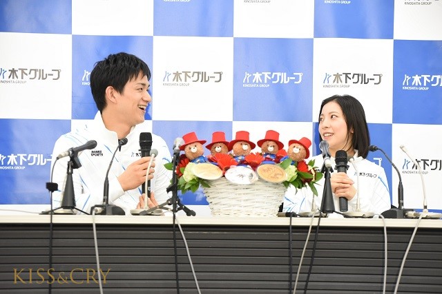 三浦璃来＆木原龍一が年間グランドスラム達成を報告！「来シーズンも自分たちらしく」