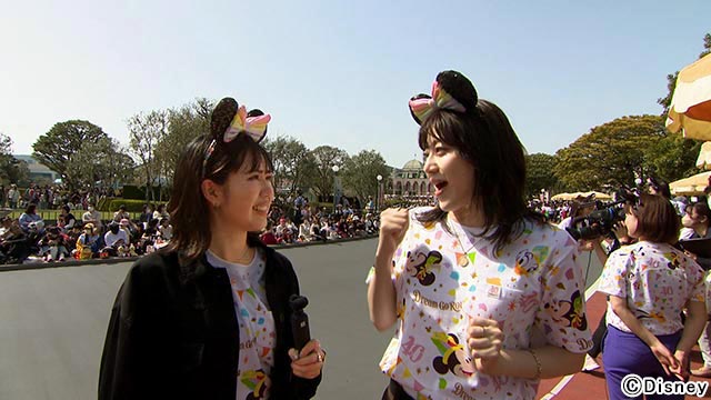 中村夏音＆mitsuki／ブラキタ「週末ぶらっと」東京ディズニーリゾート