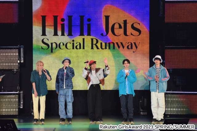 「Rakuten GirlsAward 2023 SPRING/SUMMER」HiHi Jets