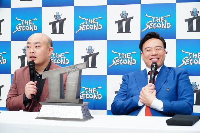 「漫才やろうな」「漫才やりましょう」。結成19年の漫才師・ギャロップが「THE SECOND」初代王者に！【優勝会見リポート】