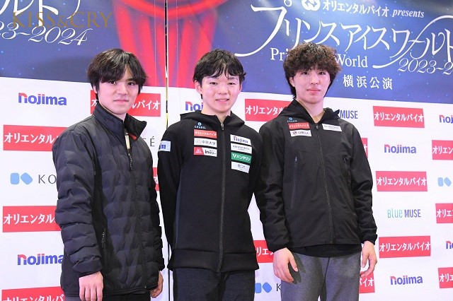 【「プリンスアイスワールド横浜公演」リポート④】宇野昌磨、鍵山優真、三浦佳生が来シーズンの新プログラムについて語る！