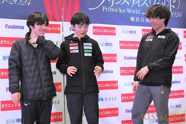 【「プリンスアイスワールド横浜公演」リポート④】宇野昌磨、鍵山優真、三浦佳生が来シーズンの新プログラムについて語る！