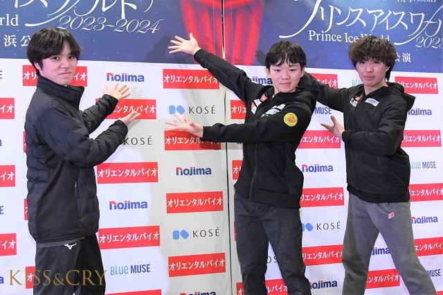 【「プリンスアイスワールド横浜公演」リポート④】宇野昌磨、鍵山優真、三浦佳生が来シーズンの新プログラムについて語る！