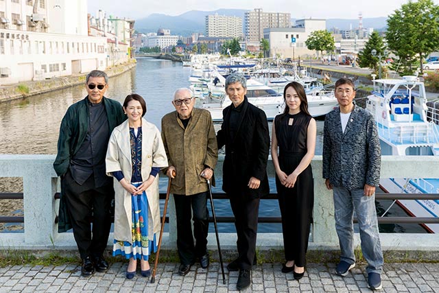 中井貴一、小泉今日子、倉本聰、本木雅弘、菅野恵、若松節朗／映画「海の沈黙」会見