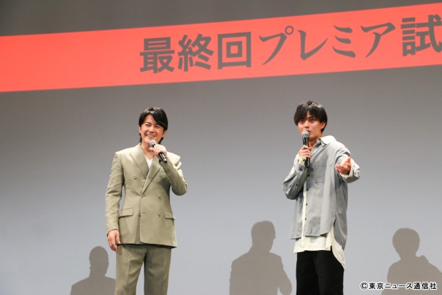 「ラストマン」最終回プレミア試写会に福山雅治らがサプライズ登壇＆大泉洋もリモート参加！ 永瀬廉は秘めていた願望を明かす