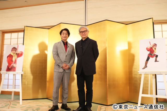 片岡愛之助＆堤幸彦が博多で意気込みを語る！ 日テレ開局70年記念舞台「西遊記」